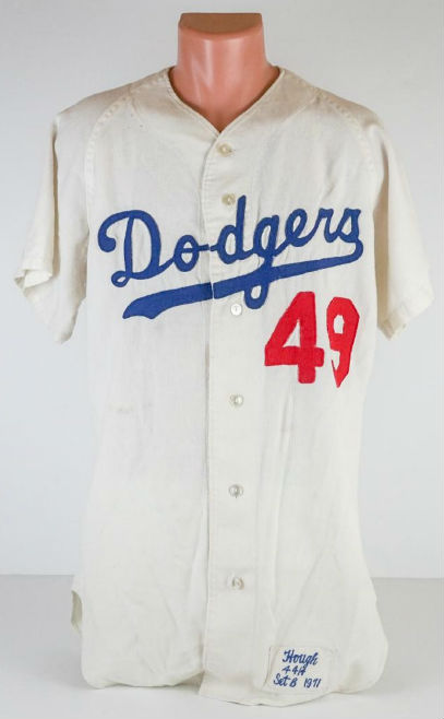  Stephen Fife Team Issue Jersey Dodgers Home White 2013