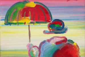 Peter Max ‘Umbrella Man’ to cap off fine art auction June 20  