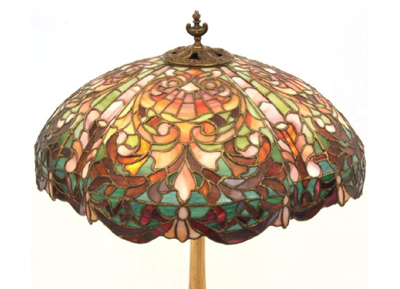 Art glass lamps: Tiffany&#8217;s competitors
