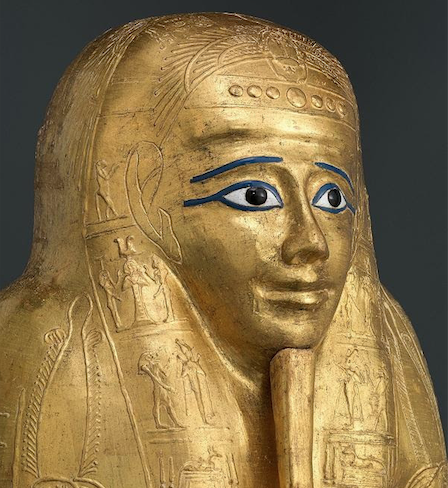 Ancient Egyptian gilded coffin goes on display July 20 at The Met