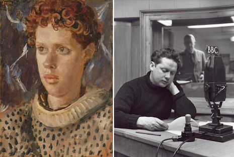 Britain&#8217;s National Portrait Gallery acquires portrait of poet Dylan Thomas