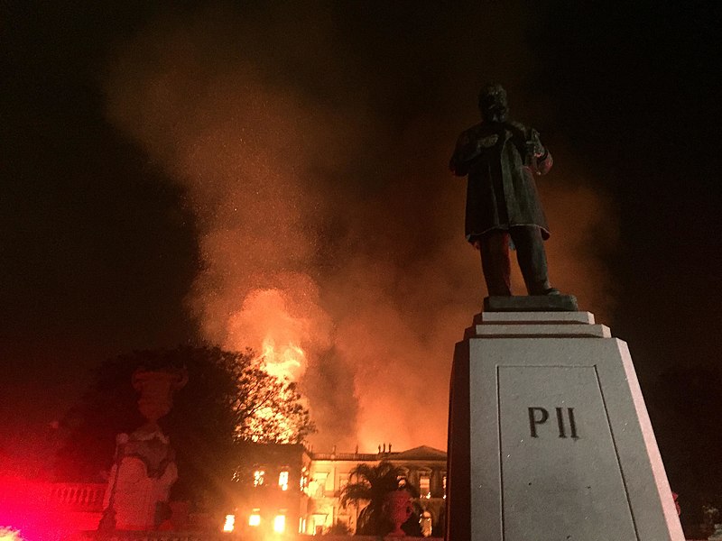Brazil museum fire