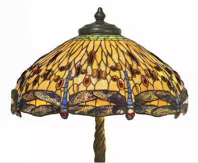 Tiffany Dragonfly lamp soars to $200K at Andrew Jones Auctions