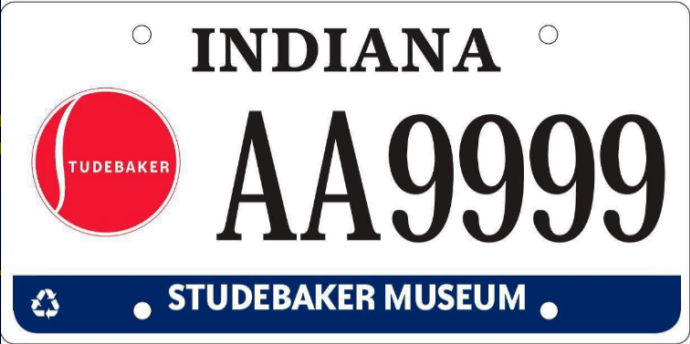 Studebaker plate