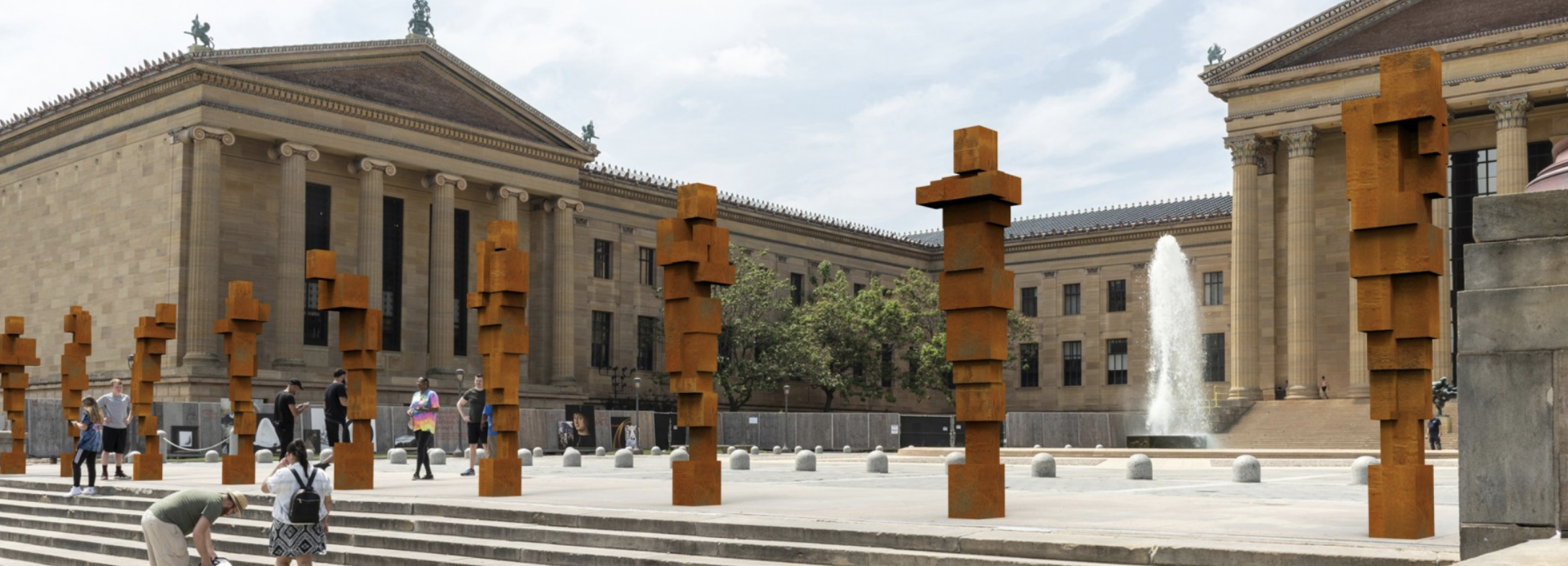 Antony Gormley sculptures to be installed at Philadelphia museum