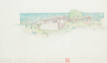 Heritage Auctions to sell Frank Lloyd Wright plans April 15
