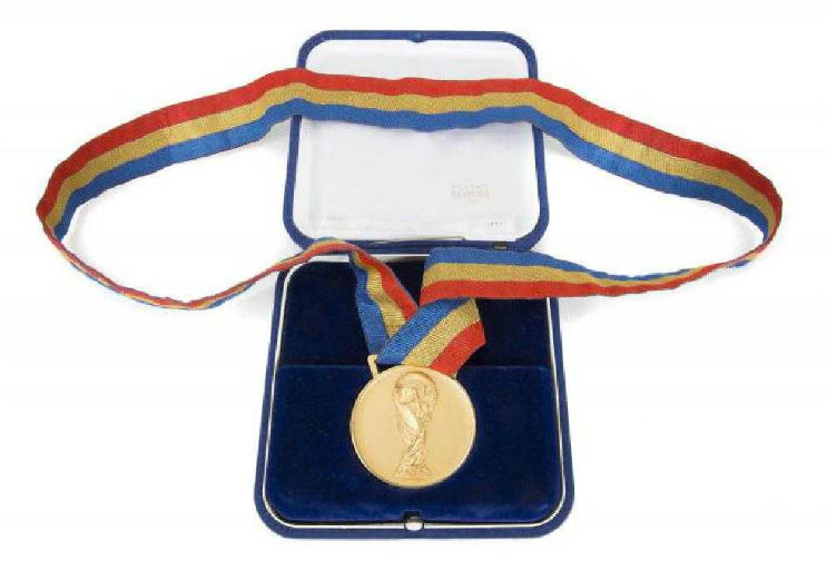 World Cup medals