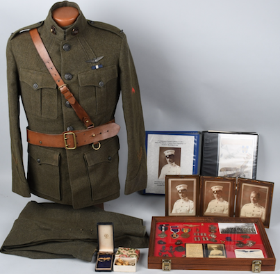 Milestone S May 11 Militaria Auction Features D Day Wwi Ace