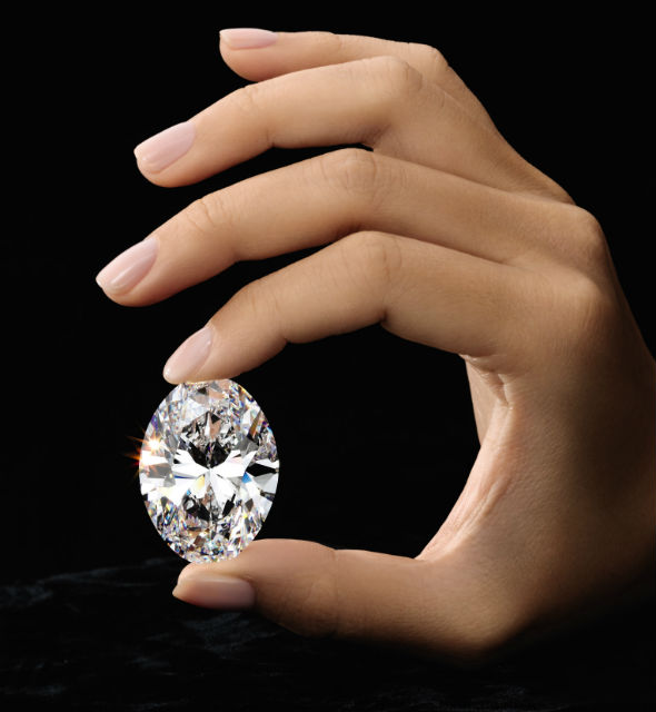 Flawless 88-carat diamond