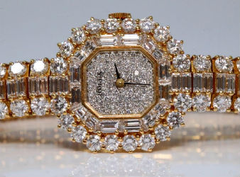 Rolex diamond watch