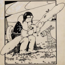Tintin cover art