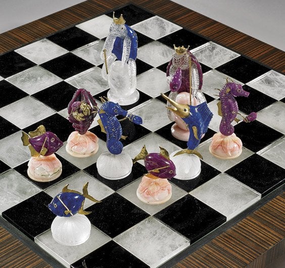 World Chess Set (Home Edition with Bauhaus Board)