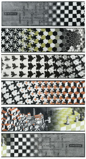 M.C. Escher print