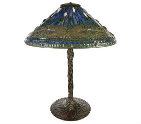 Tiffany Dragonfly lamp tops Michaan&#8217;s December auctions at $180K