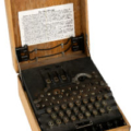 WWII Enigma machine