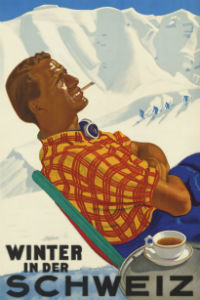Important collection of ski posters slated for Jan. 15 auction