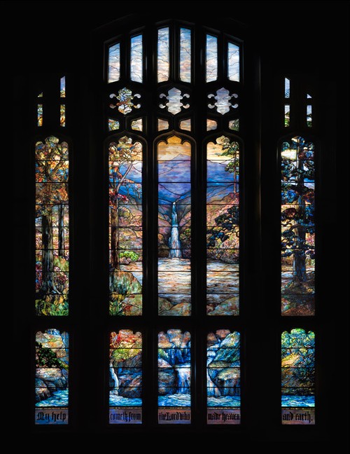 monumental Tiffany window