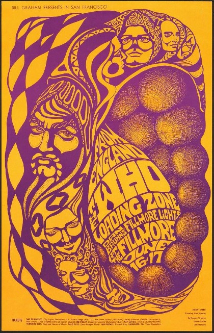 Psychedelic rock posters