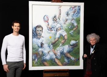 National Portrait Gallery unveils portrait of Andy Murray