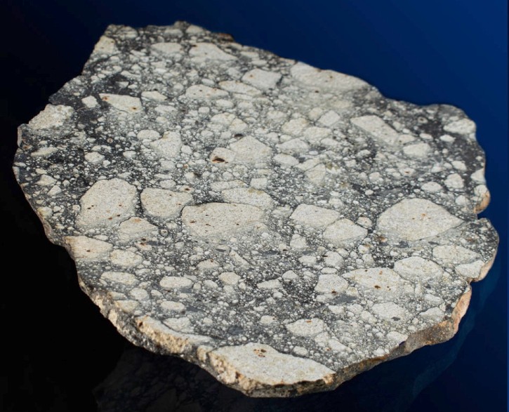 lunar meteorite slice