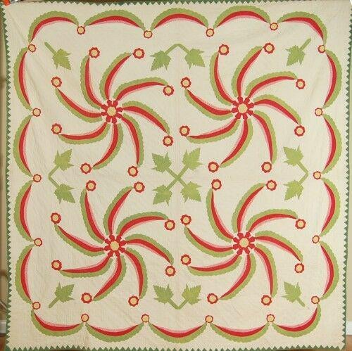 Handmade antique quilts