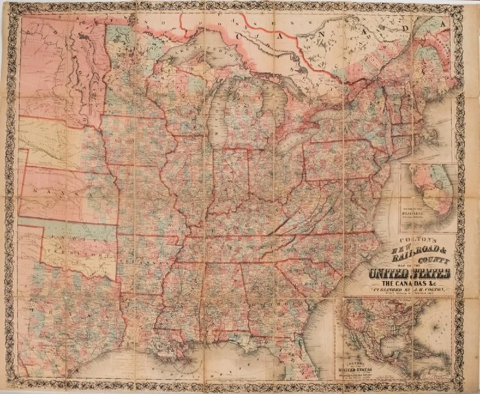 antiquarian map