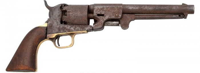 Civil War revolver