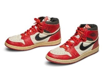 Michael Jordan sneakers sell for world record $560K