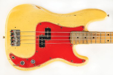 Dee Dee Ramone’s Fender bass