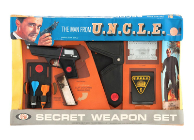 Man from U.N.C.L.E. spy games &#038; toys