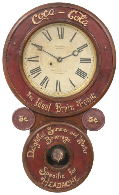advertising clocks