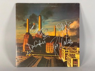 Signed Pink Floyd album
