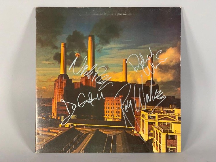 Signed Pink Floyd album
