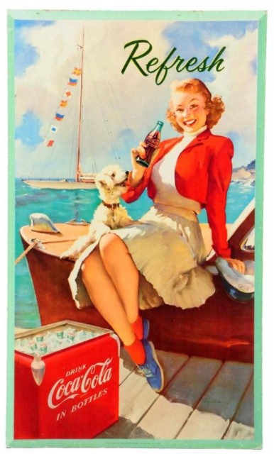 10 Gil Elvgren pin up art :  Vintage magazine artwork Poster reproduction.