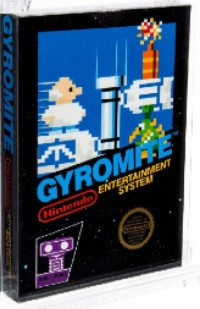 Unopened Gyromite video game