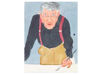 David Hockney: Drawing From Life opens Oct. 2 at The Morgan