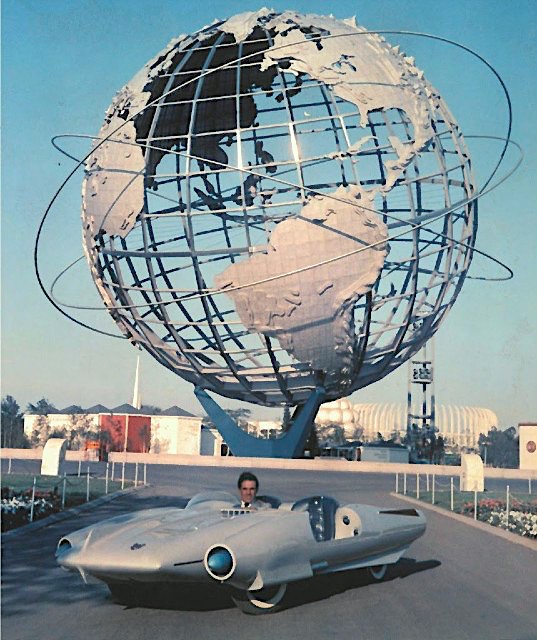 futuristic concept car