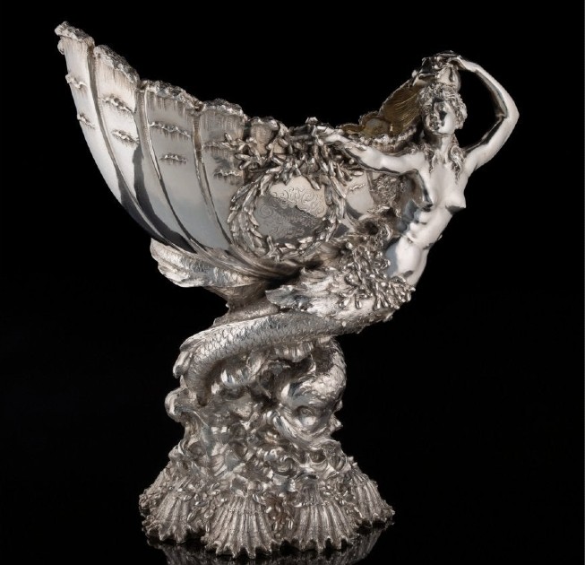 Tiffany silver trophy