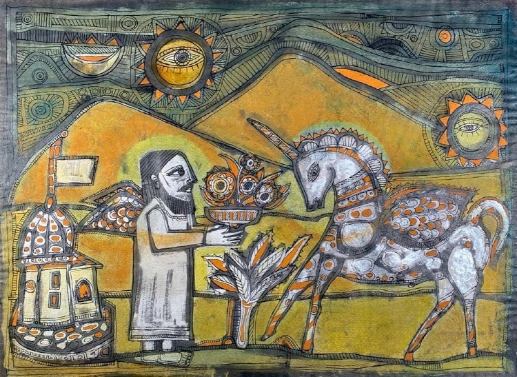 Purkhu of Kangra paintings