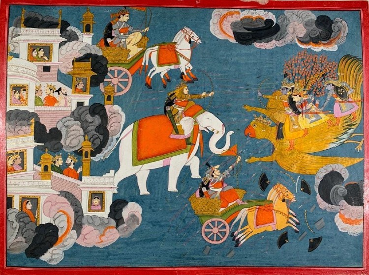 Purkhu of Kangra paintings