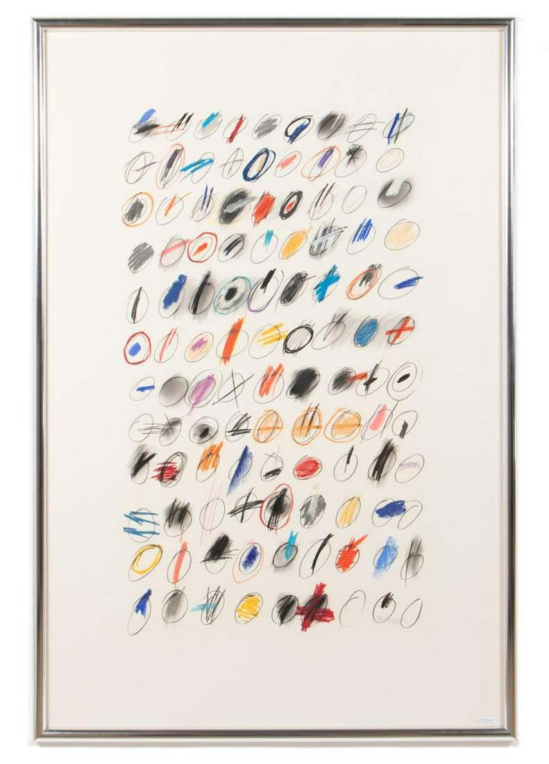 Ida Kohlmeyer (La., 1912-1997), "Cluster Drawing," 1975, (1975), $9,000-$12,000. Image courtesy Ahlers & Ogletree 