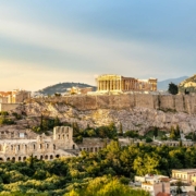 View of the Acropolis of Athens. Image licensed from iStockPhoto