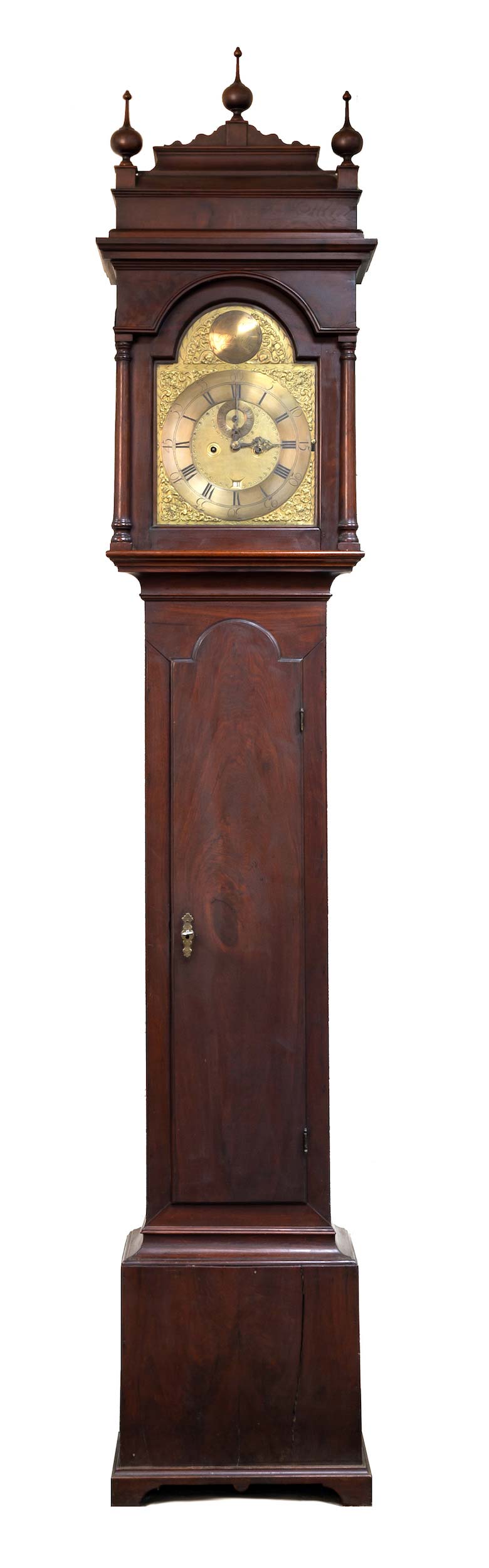 Joseph Wills Philadelphia Queen Anne Tall Case Clock, $15,000-$25,000