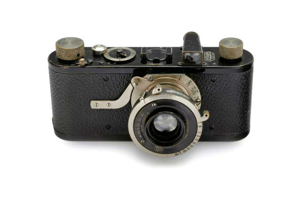 Leica I (Model B) with rim-set Compur shutter, 1934, $4,900-$6,700