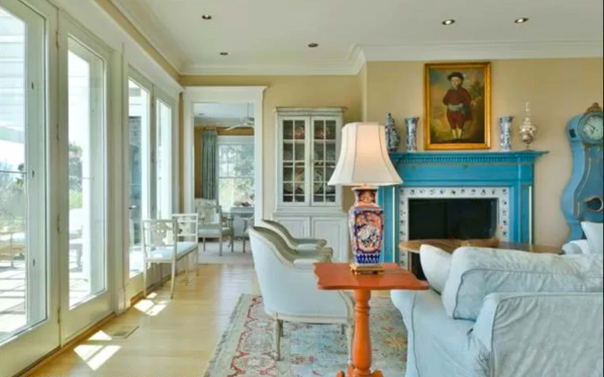 Interior detail from a Nantucket waterfront estate single-owner collection