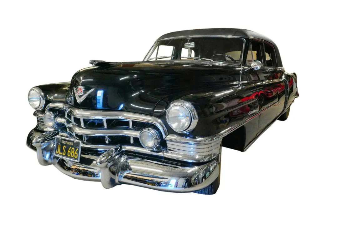 'The Godfather' 1950 Cadillac Fleetwood 75 limousine, $75,000-$100,000. Image courtesy GWS Auctions