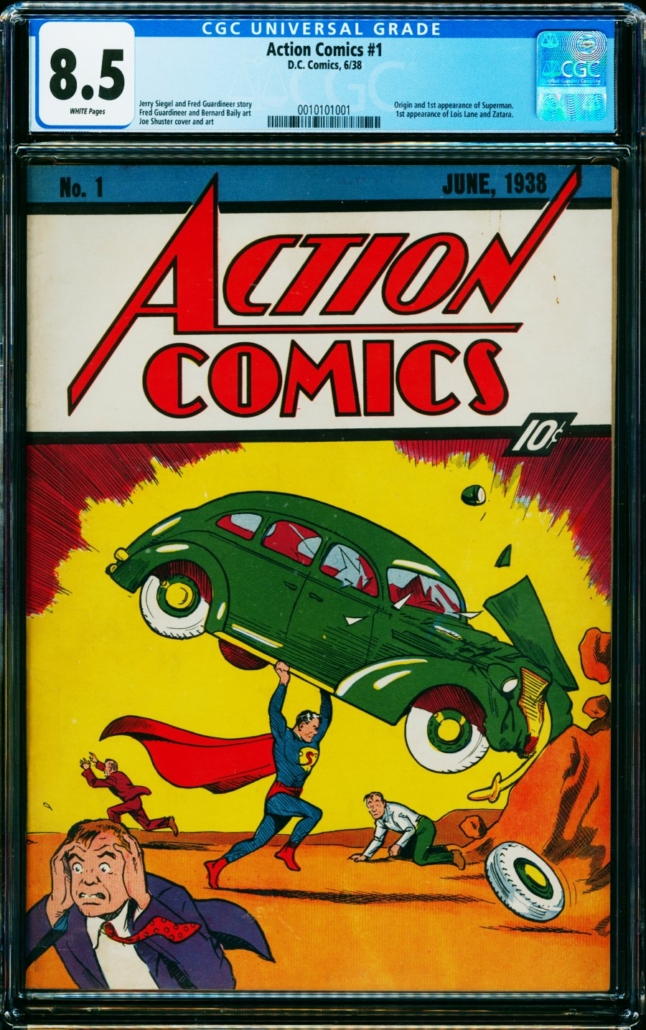 A copy of ‘Action Comics 1’ sold privately for $3.25 million, a new record