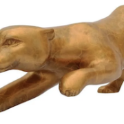 Creeping leopard bronze, $800-$1,000