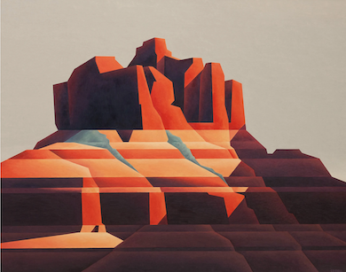 Ed Mell, ‘Red Rock,’ estimated at $15,000-$25,000