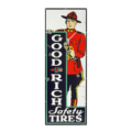Canadian 1930s Goodrich Tires Mountie porcelain sign, estimated at CA$16,000-$20,000